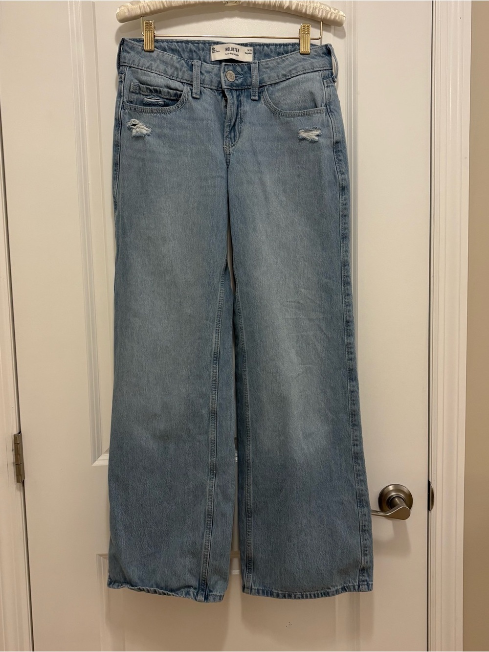 Hollister Low Rise Baggy Jeans - Size 00